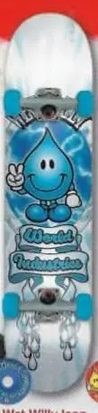 World Industries Wet Willy Icon deck in the Dwindle Distribution 2006 Holiday Prebook
