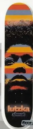 Almost Lutzka Faces deck in the Dwindle Distribution 2006 Summer Supplement