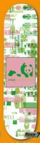 Enjoi Louie Barletta Panda-monium deck in the Dwindle Distribution 2006 Summer Supplement