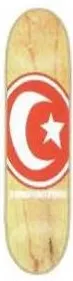 Foundation Star & Moon Longboard deck in the Eastern Skateboard Supply 1999 2000