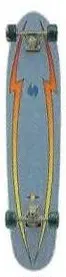 Surf One Zapper deck in the Eastern Skateboard Supply 2001 Summer