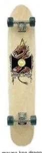 Surf One Mauna Kea Dragon deck in the Eastern Skateboard Supply 2001 Summer