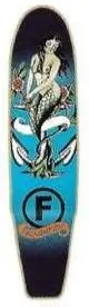 Foundation Mermaid Longboard deck in the Eastern Skateboard Supply 2001 Summer