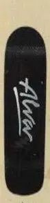 Alva Alva Logo Longboard deck in the Eastern Skateboard Supply 2002 Fall Winter