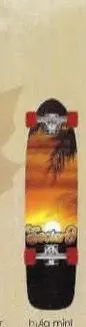 Sector 9 Hula Mini Cosmic Series Mn1 deck in the Eastern Skateboard Supply 2002 Fall Winter