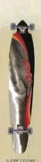 Sector 9 Super Cruiser Cosmic Series Cr3 deck in the Eastern Skateboard Supply 2002 Fall Winter