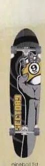 Sector 9 Nineball Fist Cloud 9 Series C91 deck in the Eastern Skateboard Supply 2002 Fall Winter