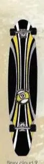 Sector 9 Flexy Cloud 9 Series C94 deck in the Eastern Skateboard Supply 2002 Fall Winter