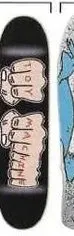 Toy Machine Fists (Black) deck in the Eastern Skateboard Supply 2002 Spring Summer