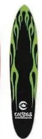 Dregs L1 Flame deck in the Eastern Skateboard Supply 2002 Spring Summer