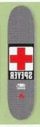 Black Label Speyer Red Cross deck in the Eastern Skateboard Supply 2002 Summer
