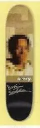 Flip Salabanzi Pixelated deck in the Eastern Skateboard Supply 2002 Summer