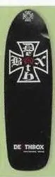 Deathbox Iron Cross deck in the Eastern Skateboard Supply 2002 Summer