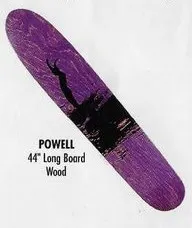 Powell Peralta 44" Long Board deck in the Endless Grind 1994