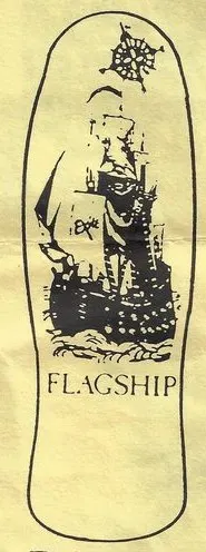 Exile Flagship deck in the Exile Skateboards 1989