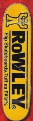 Flip Rowley Industrial deck in the Flip Catalog 1999 Back To School