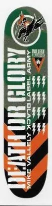 Black Label Vallely Battle Cry deck in the Giant Distribution 2000