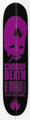 Black Label Choose Death deck in the Giant Distribution 2000