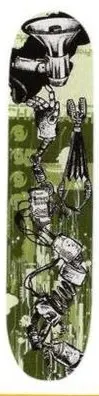 New Deal Bartie Adept deck in the Giant Distribution 2001