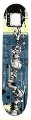 New Deal Gonzalez Adept deck in the Giant Distribution 2001