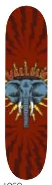 Vallely Elephant Icon Large deck in the Giant Distribution 2003 Spring Catalog