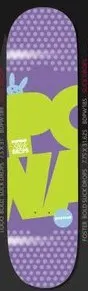 Popwar Logo Bold Slick Drops deck in the Giant Distribution 2006 Spring Catalog