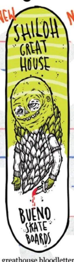 Bueno Greathouse Bloodletter deck in the Giant Distribution 2007 Spring Catalog
