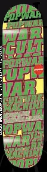 Popwar Logo Indivisualism deck in the Giant Distribution 2007 Spring Catalog