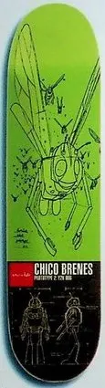 Chocolate Brenes Prototype 2: Y2K Bug deck in the Girl/Chocolate 1999 Spring