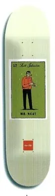 Chocolate Johnston Loteria deck in the Girl Skateboards 2000 Spring