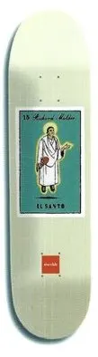 Chocolate Mulder Loteria deck in the Girl Skateboards 2000 Spring