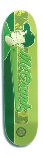 Girl McCrank Baseball deck in the Girl Skateboards 2000 Spring