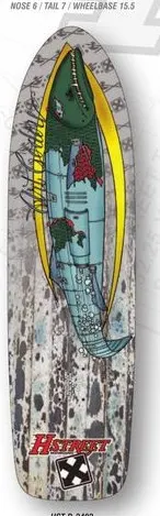 H-Street Godoy Killer Barracuda deck in the H Street Brochure 2009 Brochure