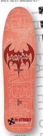 H-Street Mag Bat deck in the H Street Brochure 2009 Brochure