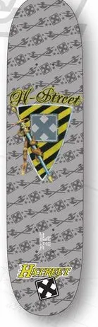 H-Street Sword and Shield Logo deck in the H Street Brochure 2009 Brochure