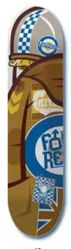 Hessenmob Scooter (Flying Fortress) deck in the Hessen Mob 2008 Spring Catalog