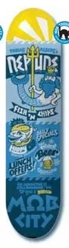 Hessenmob Neptune (Fast Food) deck in the Hessen Mob 2008 Spring Catalog