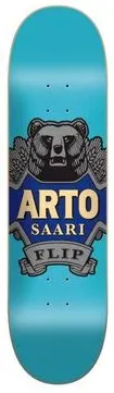 Flip Saari Bear Label (Blue) deck in the HLC Distribution 2019