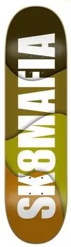 Sk8mafia OG Logo Overlap (Olive) deck in the HLC Distribution 2019