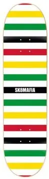 Sk8mafia Basic Logo Rasta deck in the HLC Distribution 2019