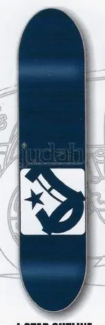 Judah J-Star Outline deck in the Imperial Distribution 2002
