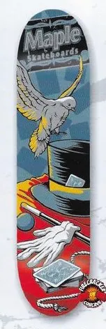 Maple Modern Magic deck in the Imperial Distribution 2002