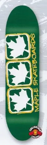 Maple Sketchy Box deck in the Imperial Distribution 2002