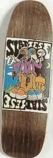 New Deal Siamese deck in the Intensity Skates 1990 Fall Christmas
