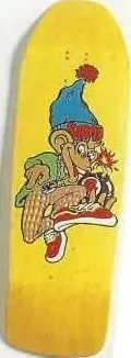 New Deal Danny Sargent deck in the Intensity Skates 1990 Fall Christmas