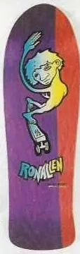 H-Street Ron Allen Special Issue deck in the Intensity Skates 1991 Spring