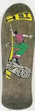 H-Street Hensley Pole Swinger deck in the Intensity Skates 1991 Spring