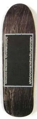 Dogtown Chalkboard deck in the Intensity Skates 1991 Spring