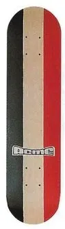 Acme Stretch Logo Stripe deck in the Intensity Skates 1995 Spring Summer