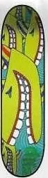 Flip Yellow Sharks deck in the Intensity Skates 1996 Back To School